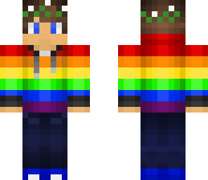 *** pride boy flower crown