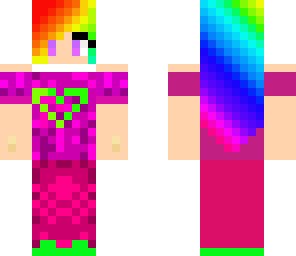 rainbow girl
