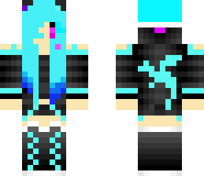 cute blue ender dragon