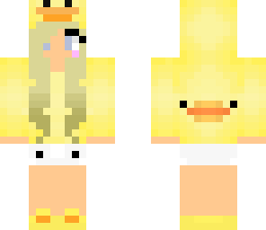 duck girl edit
