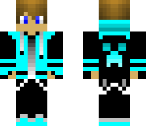 blue gamer boy