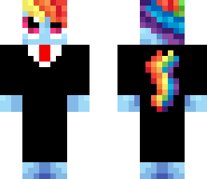 suited rainbow dash v2
