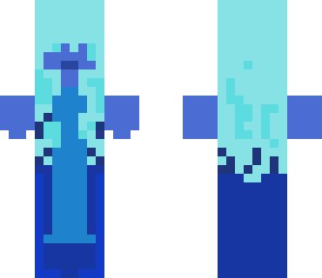 steven universe sapphire shaded hair