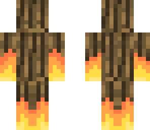 tree on fire