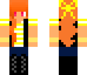 orange and yellow sweetie unfinished