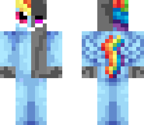 cyborg ranbow dash