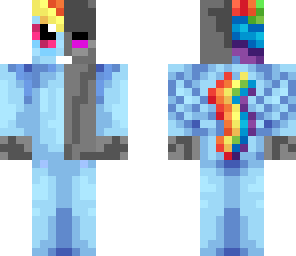 cyborg ranbow dash v2