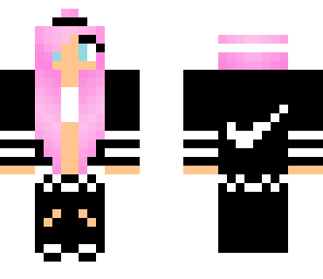 pink hair tomboy