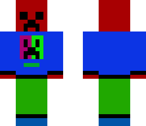 creeper wearing clothes