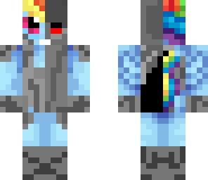 cyborg ranbow dash v4