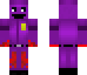 hombre morado con sangre