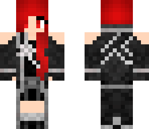 girl kirito with red hair