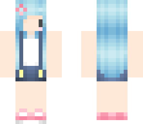 chibi pink flowers