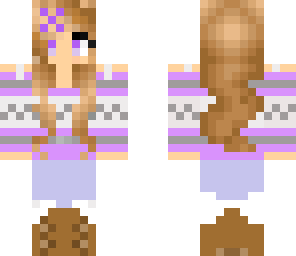 lilac winter girl
