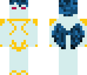 blue demonic angel xerocarus