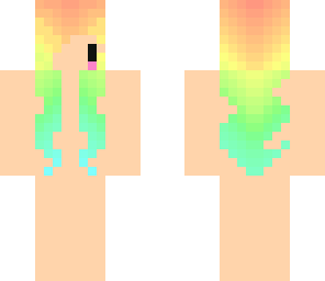 pastel rainbow chibi base