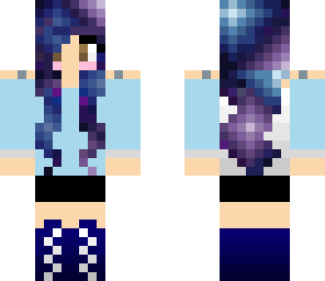 cool hair girl