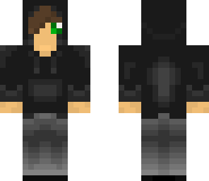 black hoodie boy