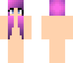 not finished pink to purple hair so far