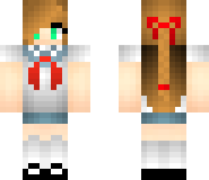anime school girl