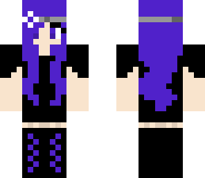 purple girl