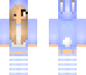 blue bunny girl