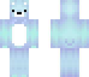 blue polar bear