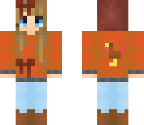 fall girl--for rainbowwafflez's contest