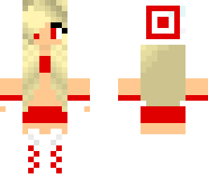 red biker girl