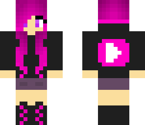 pink youtuber girl
