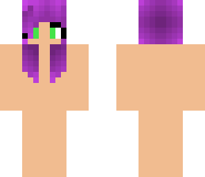 purple hair