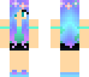 colorful girl