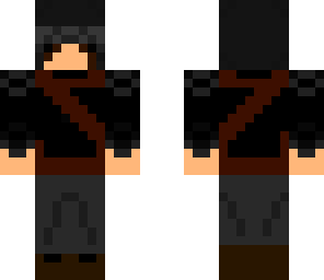 custom dark hooded assassin