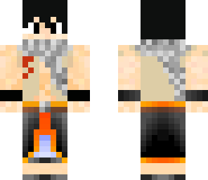 blakc haired natsu