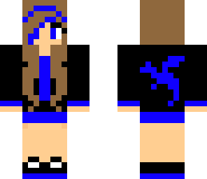 blue dragon girl