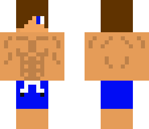blue boadshorts