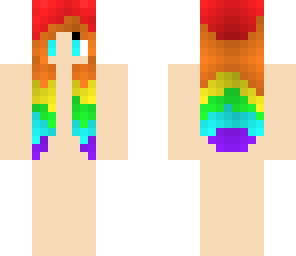 rainbow hair base