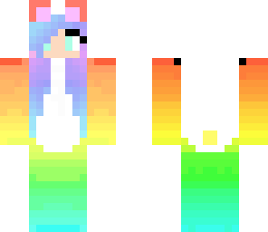 cute rainbow panda