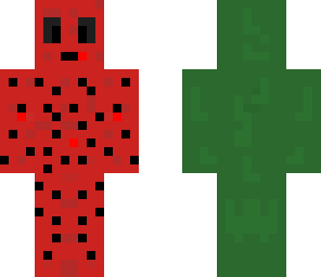 watermelon person