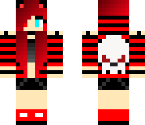 red skull girl