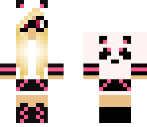 pink panda girl