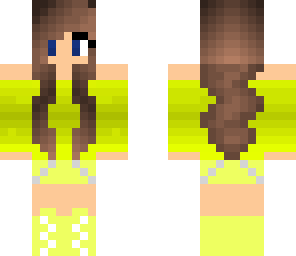 cute yellow girl