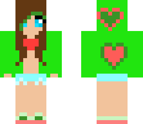 light water melon girl