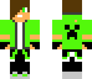 brown hair green supersoniclper