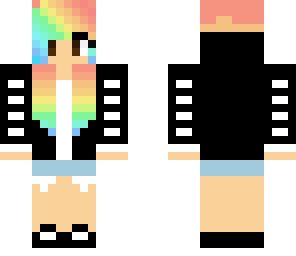 rainbow oreo girl
