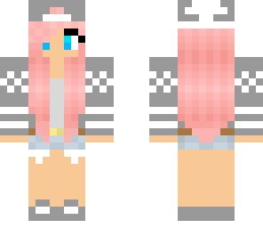 pink hair tomboy
