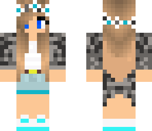 cute skin with a long sleefe