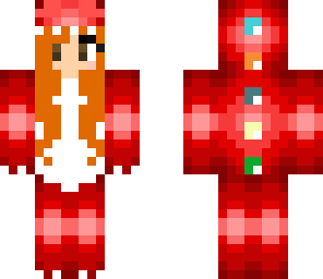 dino girl red