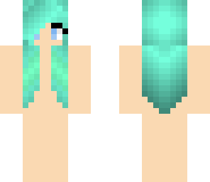 teal hair base