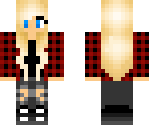 blonde tomboy